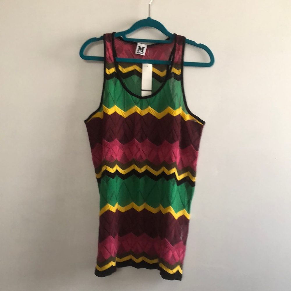 Missoni ulticolor Chevron Tank Top
